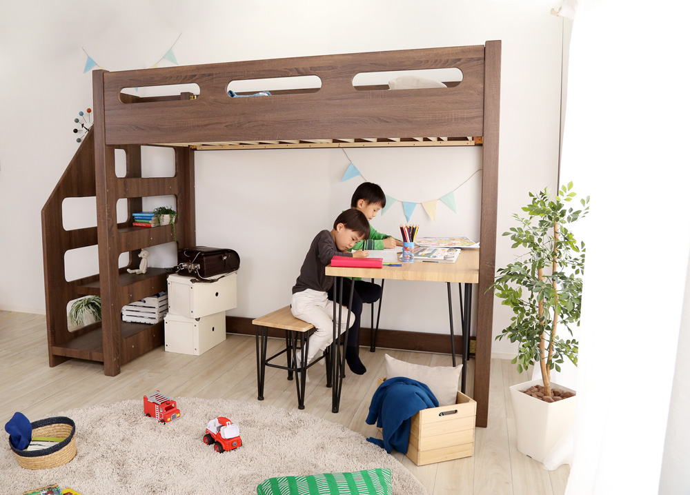 階段付きロフトベッド YOUICK ユーイック 商品追加画像10
