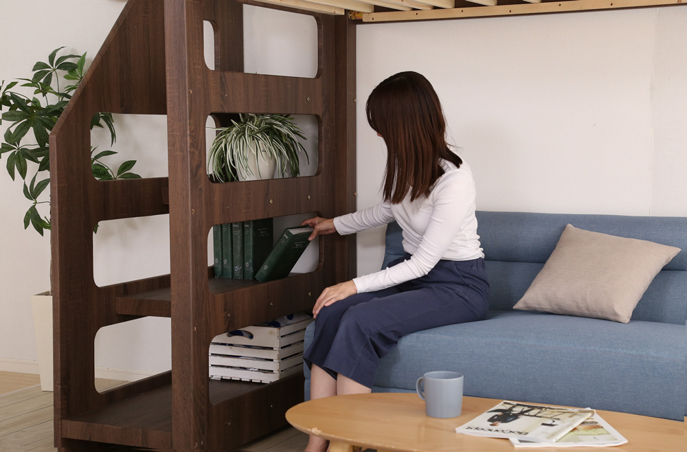 階段付きロフトベッド YOUICK ユーイック 商品追加画像13