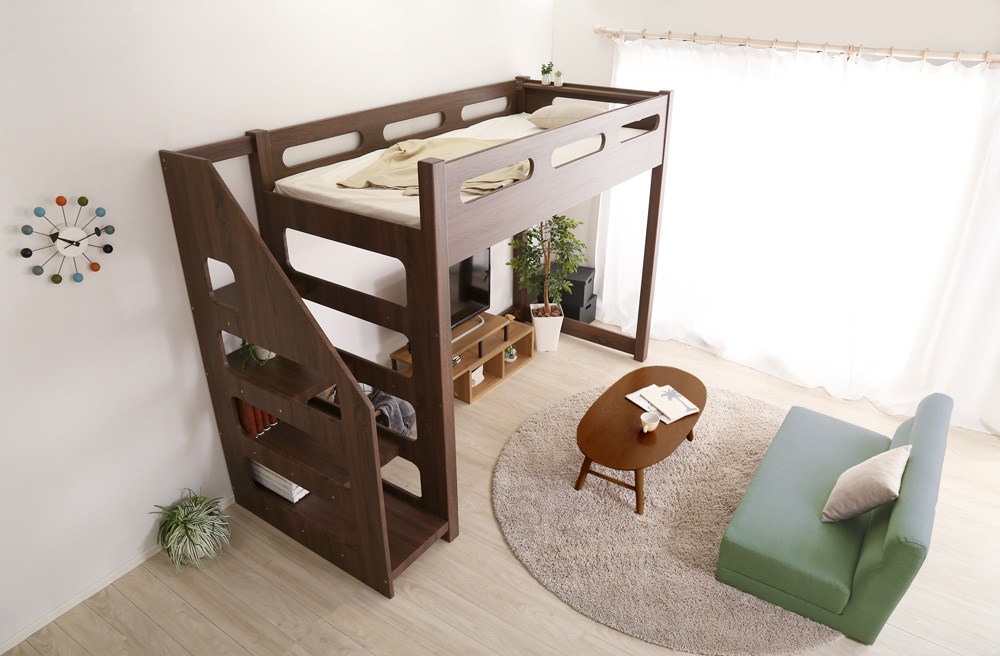 階段付きロフトベッド YOUICK ユーイック 商品追加画像15