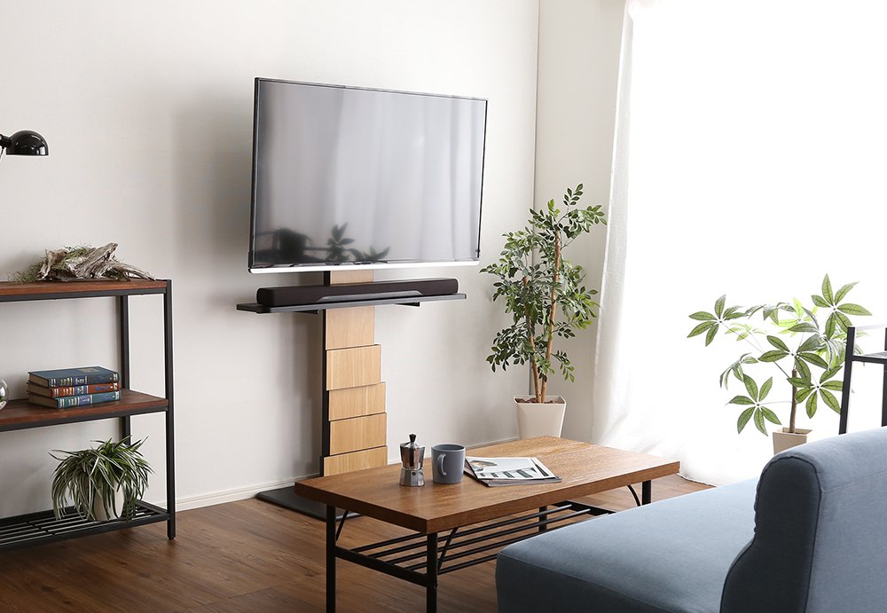 デザインテレビスタンド ハイスイングタイプ 専用棚セット BROART ブラート 商品追加画像9