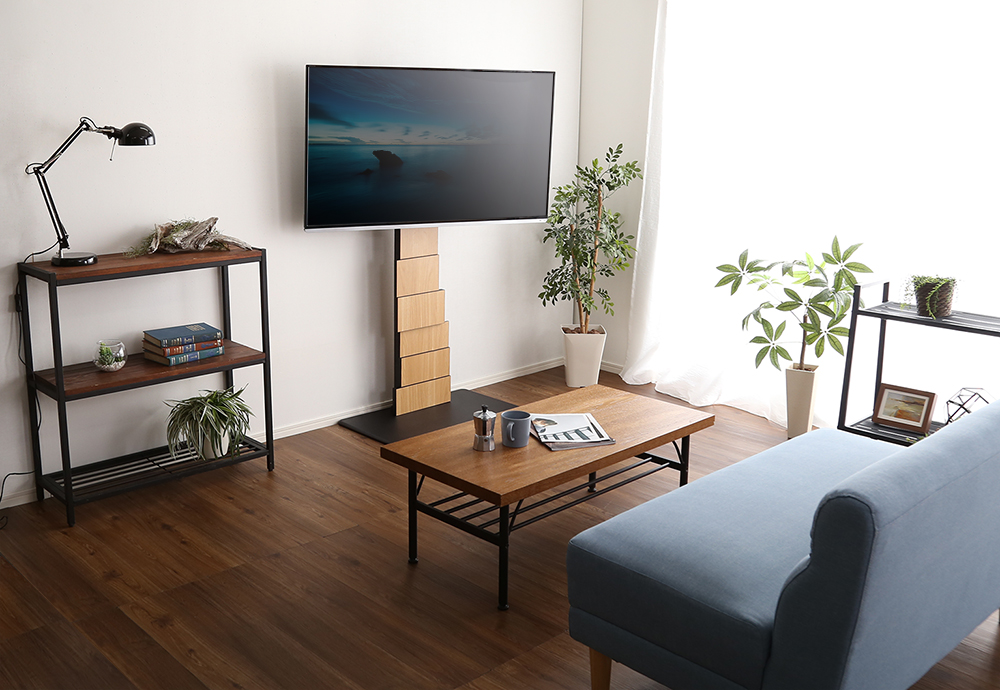 デザインテレビスタンド ハイスイングタイプ 専用棚セット BROART ブラート 商品追加画像14