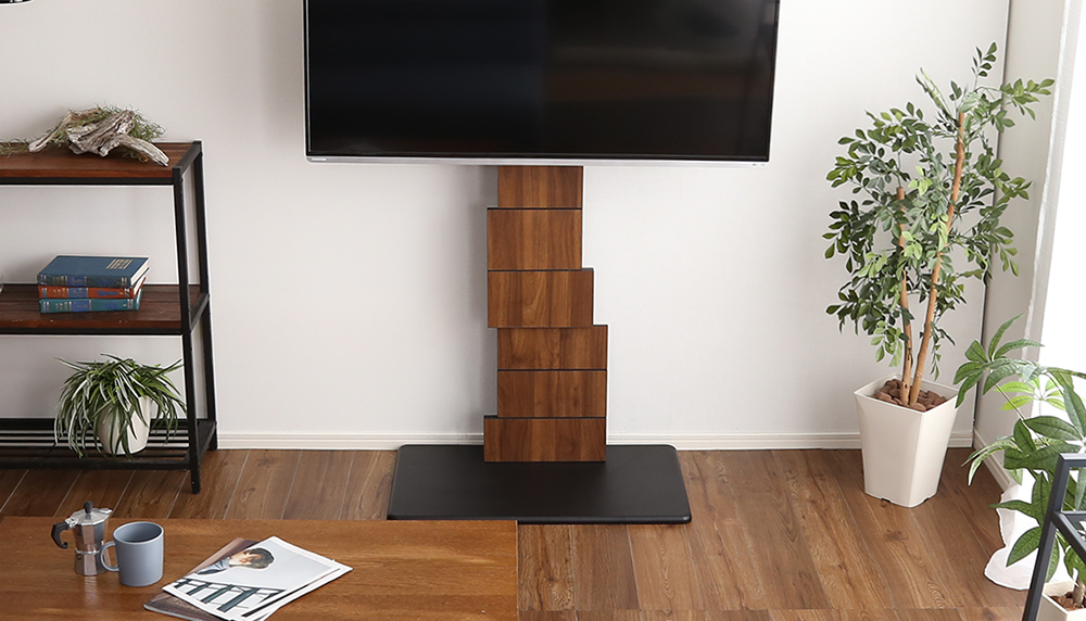デザインテレビスタンド ハイスイングタイプ 専用棚セット BROART ブラート 商品追加画像23