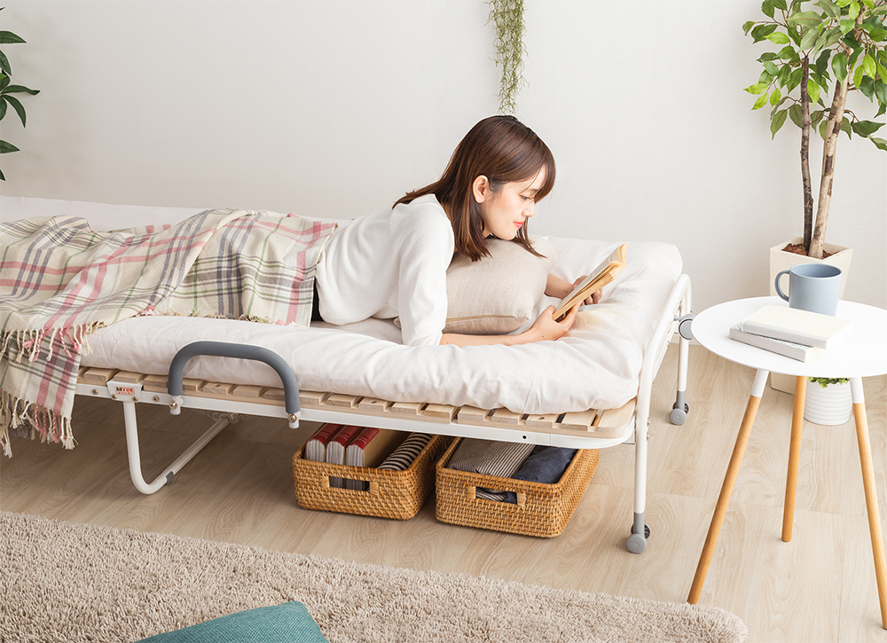 折りたたみ桐すのこベッド RETIT レティ (シングル) 商品追加画像3