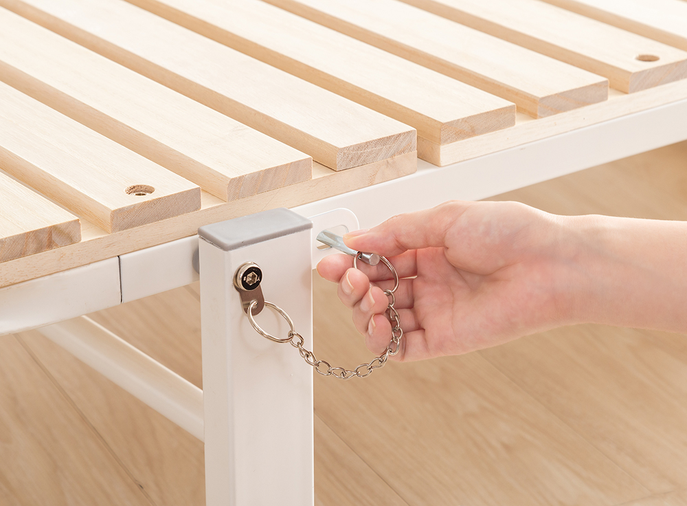 折りたたみ桐すのこベッド RETIT レティ (シングル) - 家具専門