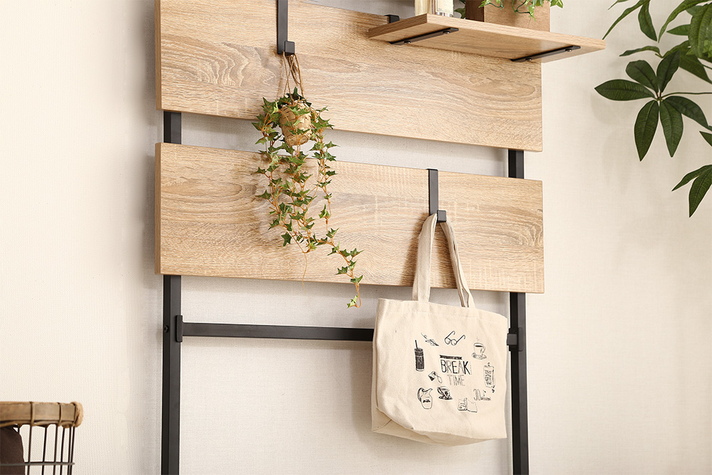 突っ張り木板ラダーラック（幅80cm） Escala エスカーラ 商品追加画像5