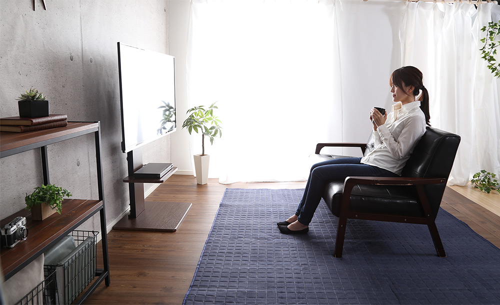 壁寄せテレビスタンド ロー固定タイプ 専用棚セット Fenes フェネス 商品追加画像2
