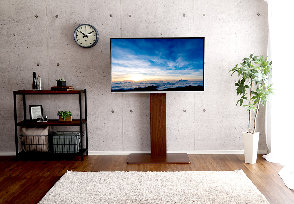 壁寄せテレビスタンド ハイ固定タイプ Fenes フェネス 商品追加画像6