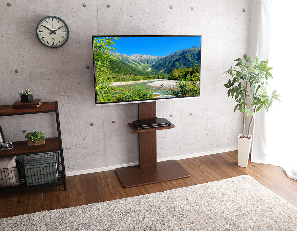 壁寄せテレビスタンド ハイ固定タイプ Fenes フェネス 商品追加画像21