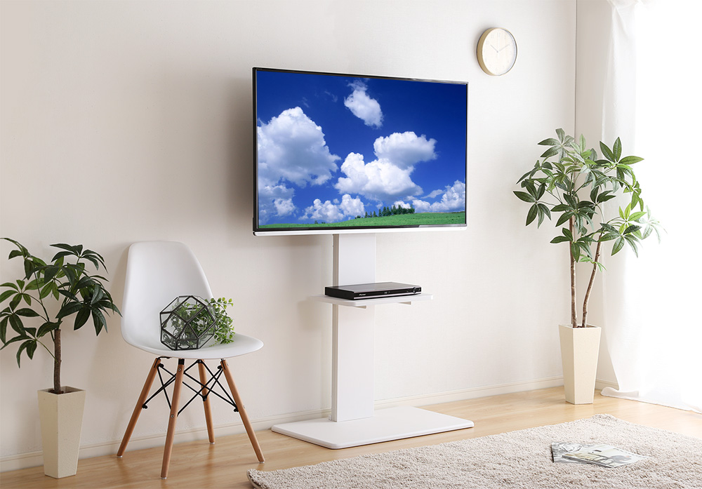 壁寄せテレビスタンド ハイ固定タイプ Fenes フェネス 商品追加画像23
