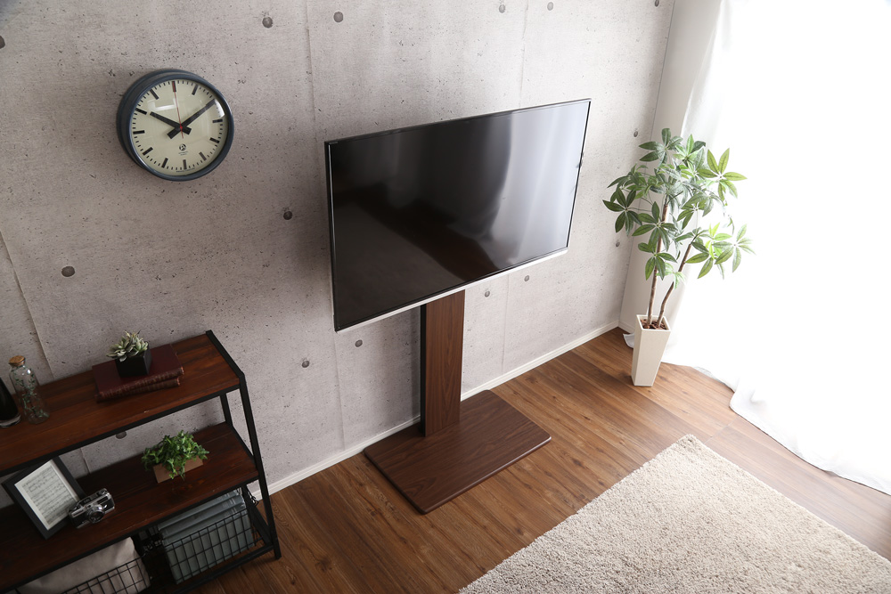 壁寄せテレビスタンド ハイ固定タイプ 専用棚セット Fenes フェネス 商品追加画像8