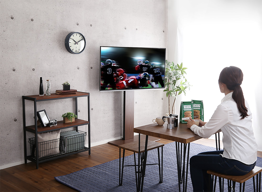 壁寄せテレビスタンド ハイスイングタイプ Fenes フェネス 商品追加画像2