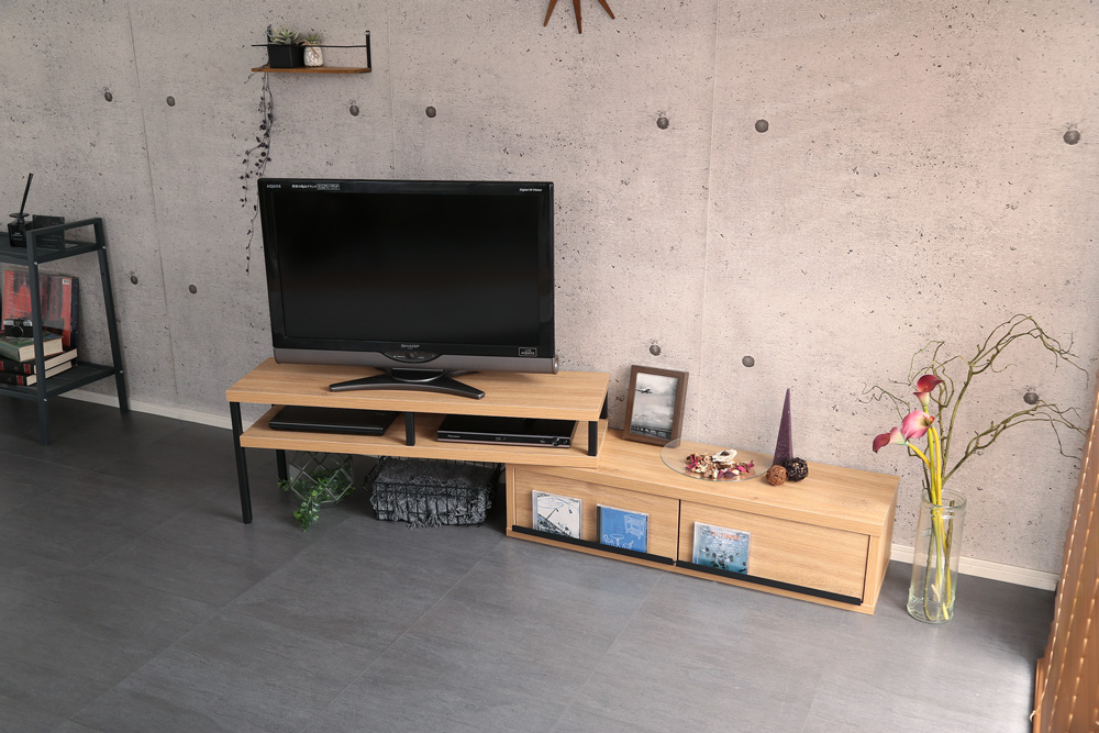 完成品 ヴィンテージ伸縮テレビ台 ZEZEL ジゼル 商品追加画像21