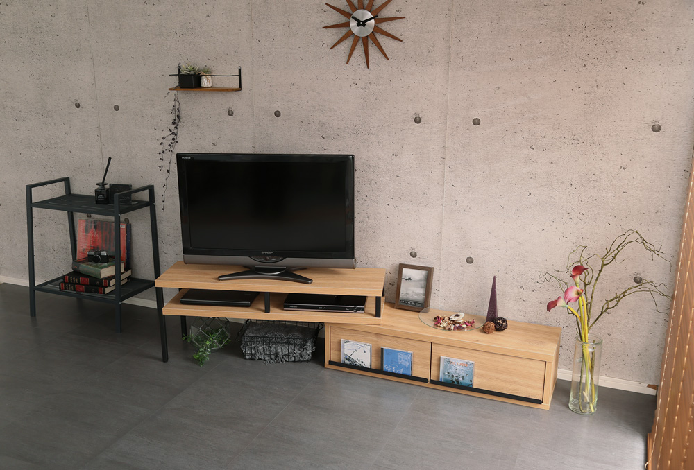 完成品 ヴィンテージ伸縮テレビ台 ZEZEL ジゼル 商品追加画像30