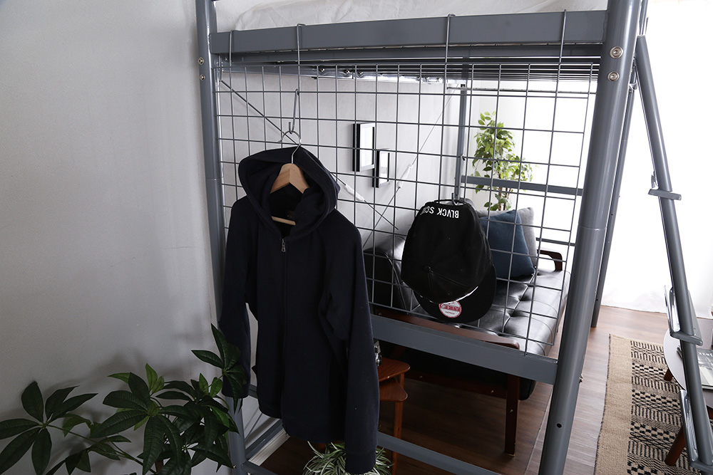 宮・コンセント付き ロフトベッド PRADO プラード 商品追加画像29