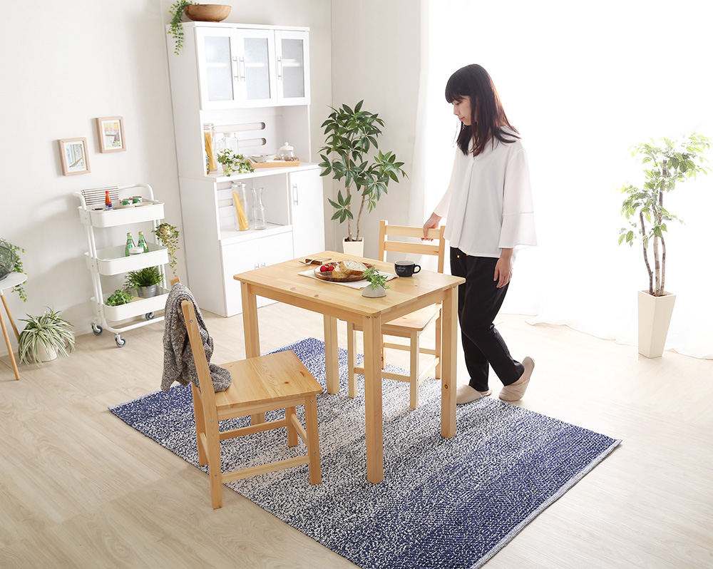 北欧テイスト ダイニング3点セット Salute サルーテ 商品追加画像29