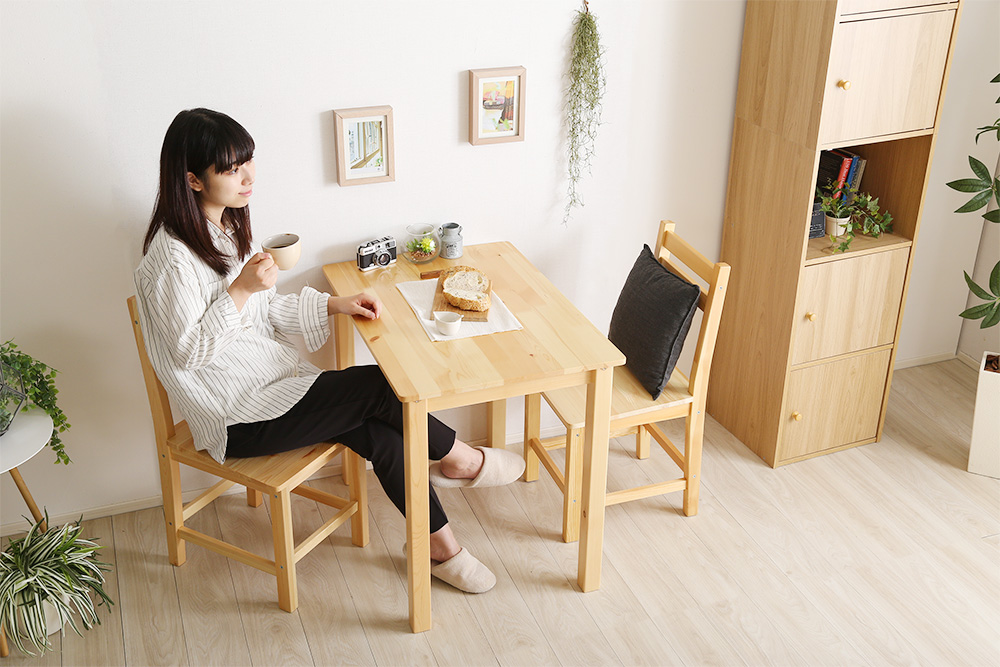 北欧テイスト ダイニング3点セット Salute サルーテ 商品追加画像31