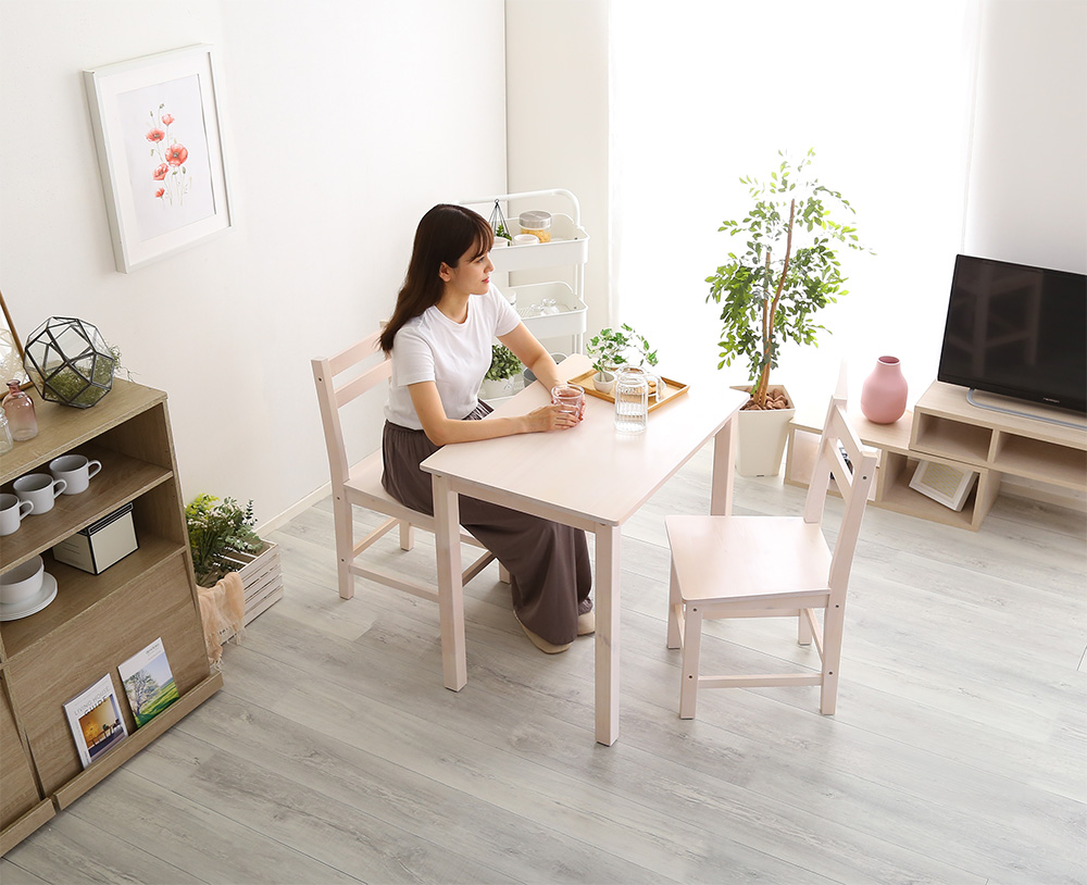 北欧テイスト ダイニング3点セット Salute サルーテ 商品追加画像33