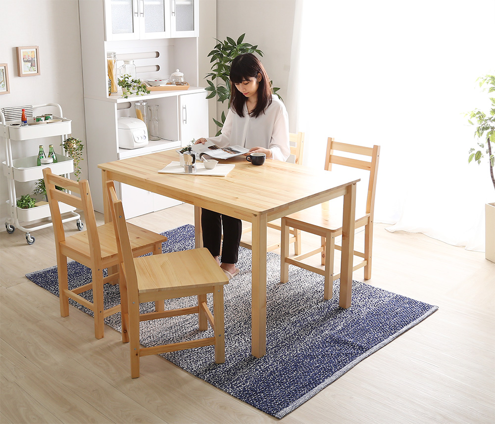 北欧テイスト ダイニング5点セット Salute サルーテ 商品追加画像9