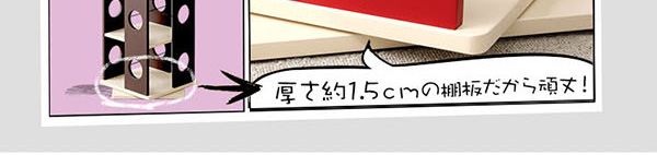 回転コミックラック 5段タイプ SWK-5 商品説明画像31