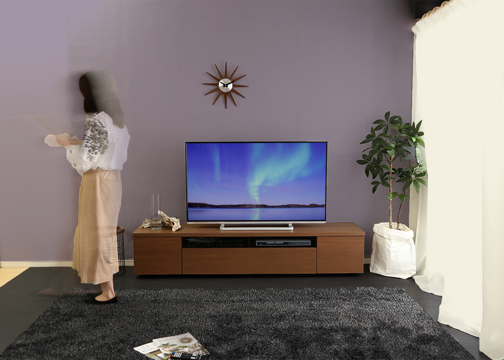 シンプルスタイリッシュ テレビ台 luminos ルミノス 幅120cm 追加商品画像9
