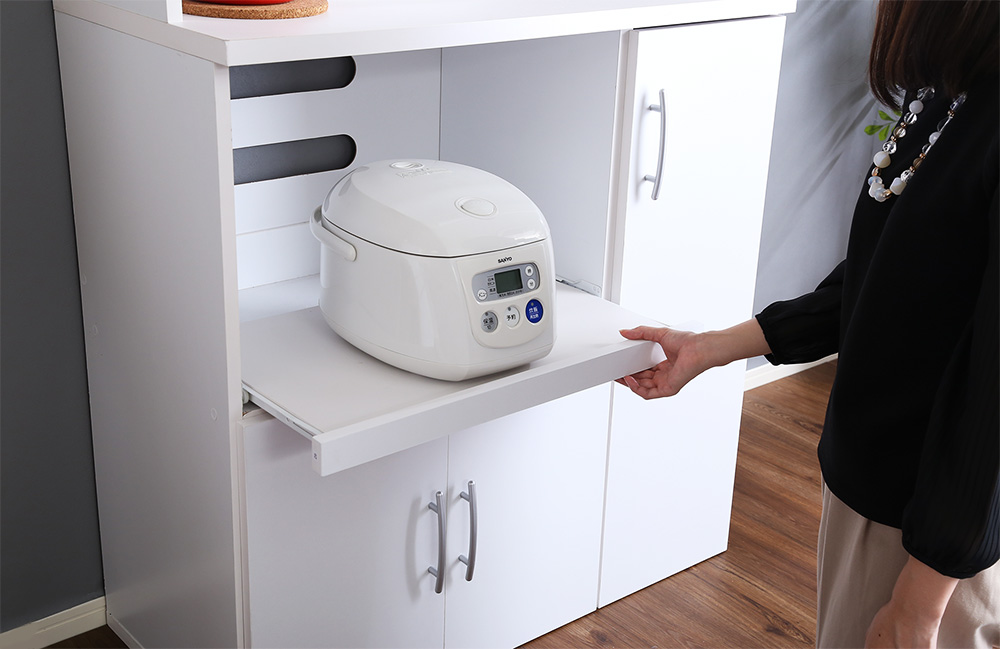 ホワイト食器棚 パスタキッチンボード 商品追加画像23
