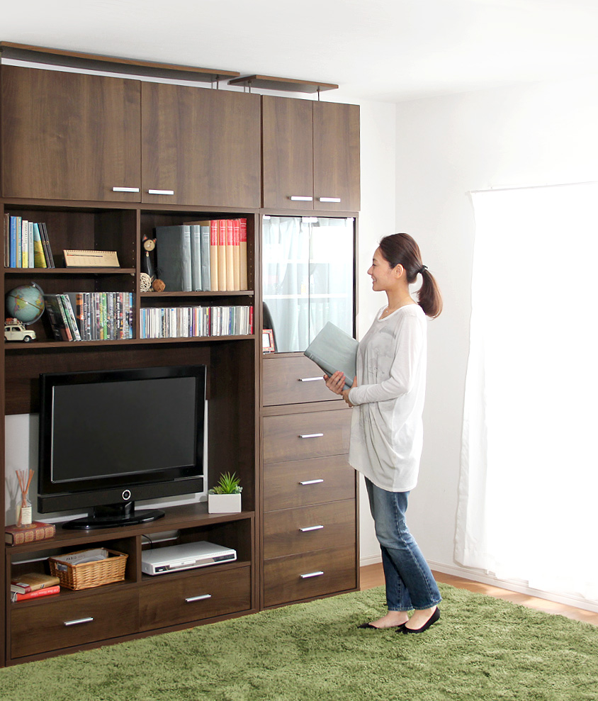 収納家具 DEALS ディールズ ガラスキャビネット 商品追加画像3
