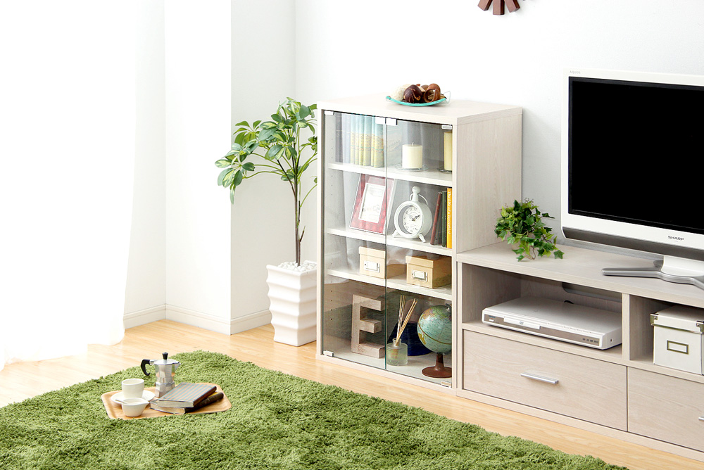 収納家具 DEALS ディールズ ガラスキャビネット 商品追加画像9
