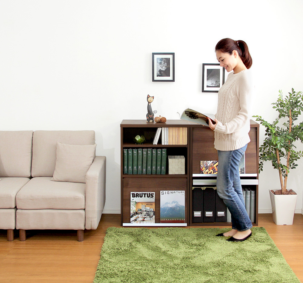 収納家具 DEALS ディールズ フラップチェスト（扉1枚タイプ） 商品追加画像9
