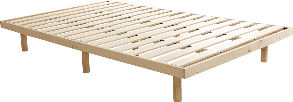 3段階高さ調節 脚付きすのこベッド シングル Lilitta リリッタ (マットレス付き) 商品追加画像6