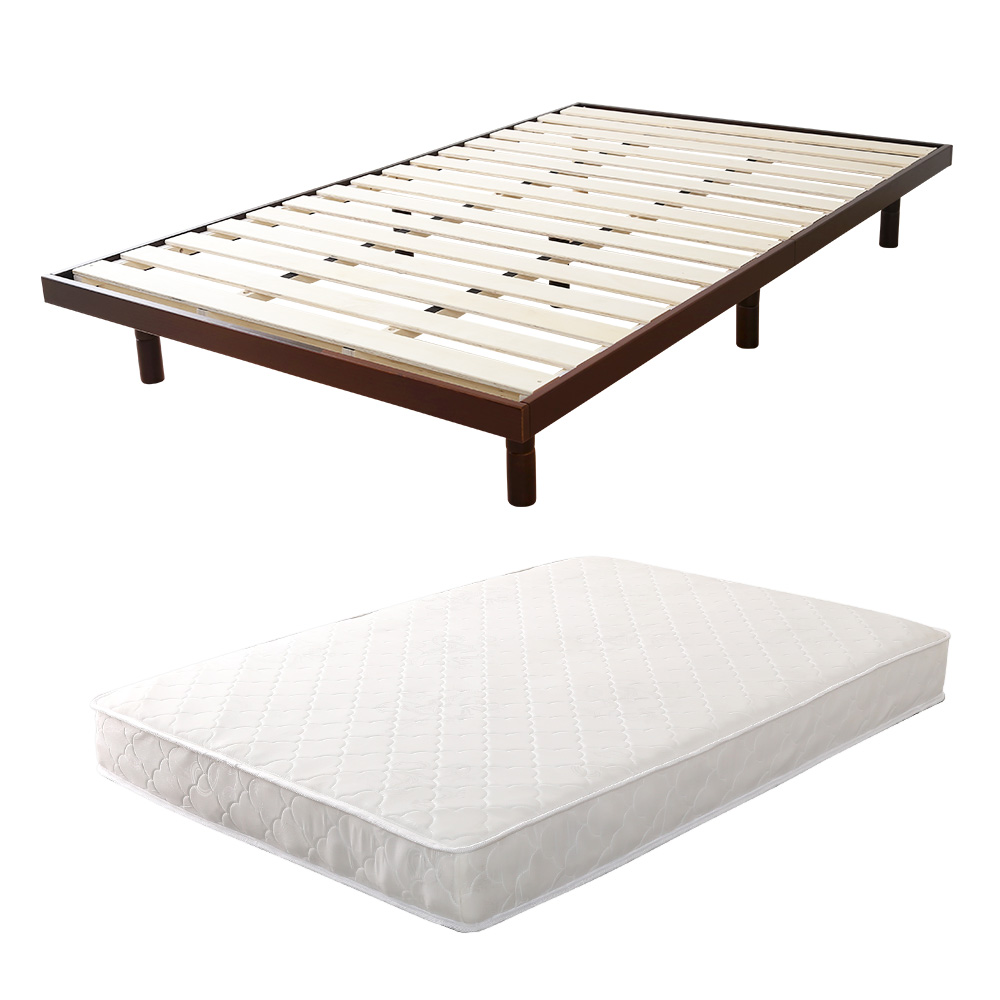 3段階高さ調節 脚付きすのこベッド セミダブル Lilitta リリッタ (マットレス付き) 商品バリエーション画像2