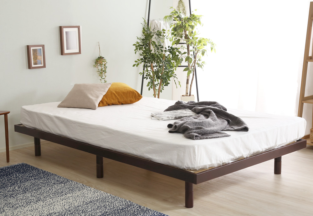 高さ3段階調整 脚付きすのこベッド シングル Lilitta リリッタ (簡易宮セット) 商品追加画像37