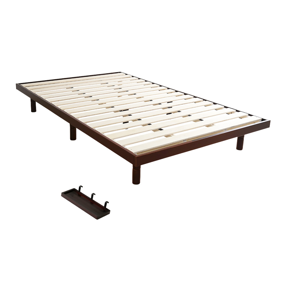 高さ3段階調整 脚付きすのこベッド セミダブル Lilitta リリッタ (簡易宮セット) 商品バリエーション画像1