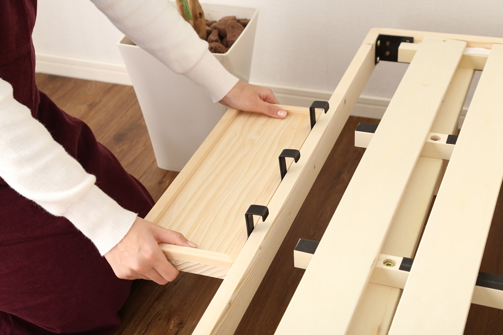 LPS 脚付きすのこベッド専用 簡易宮 掛けタイプ Lilitta リリッタ 商品追加画像7