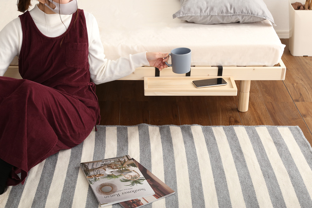 LPS 脚付きすのこベッド専用 簡易宮 掛けタイプ Lilitta リリッタ 商品追加画像9