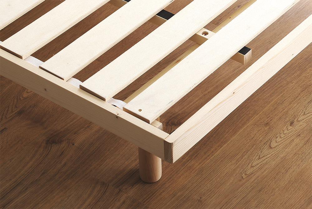 天然木すのこベッド Hygge ヒュッゲ (シングル) 商品追加画像7