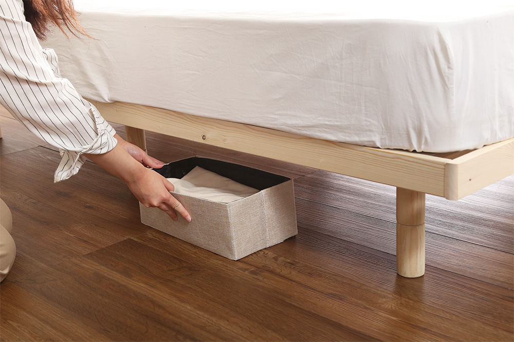 天然木すのこベッド Hygge ヒュッゲ (ダブル) 商品追加画像30