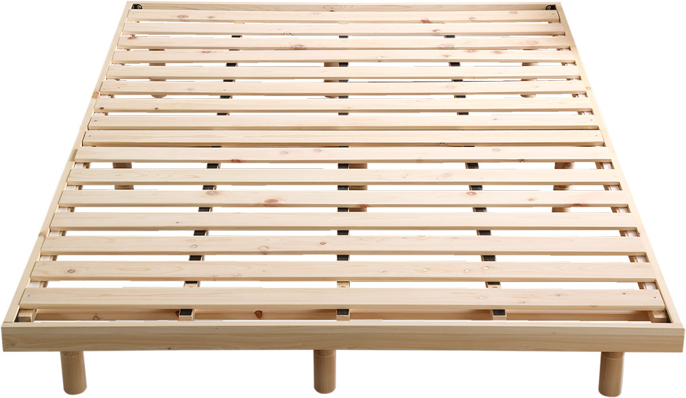 総檜脚付きすのこベッド ダブル Pierna ピエルナ (ポケットコイルマットレス付き) 商品追加画像32