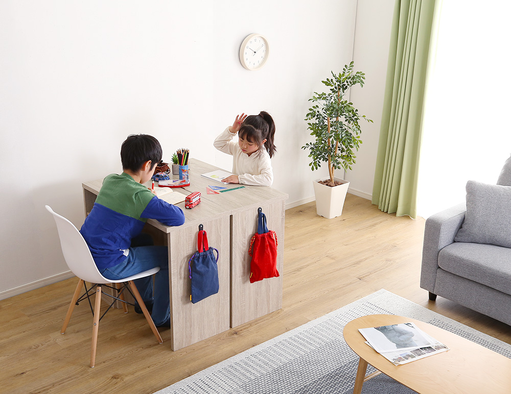 シンプルデスク75cm幅+サイドラック30cm幅セット LULUTE ルルテ 商品追加画像23
