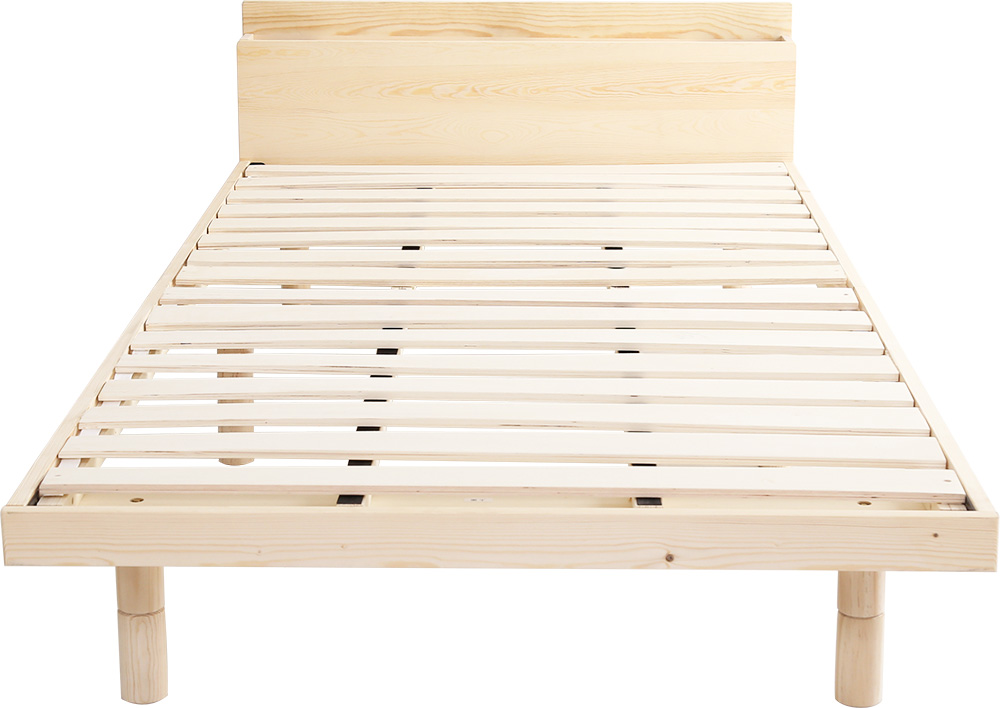 高さ3段階調整 脚付きすのこベッド セミダブル Lilitta リリッタ (宮セット) 商品追加画像47