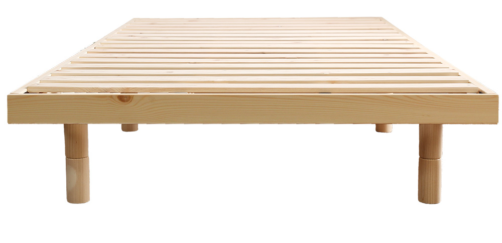 高さ3段階調整 脚付きすのこベッド セミダブル Lilitta リリッタ (宮セット) 商品追加画像55