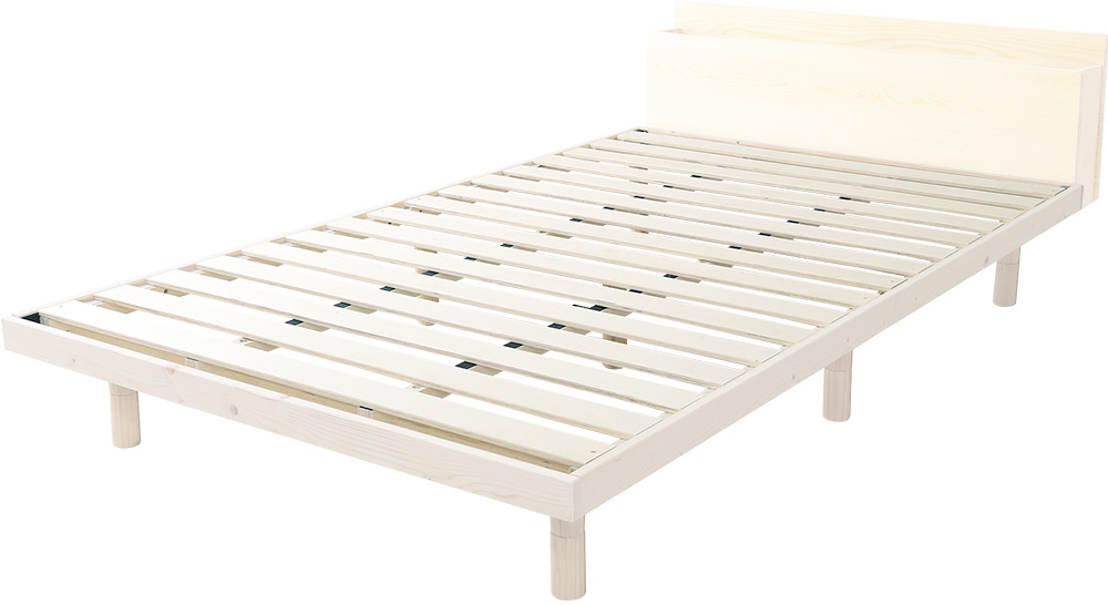 高さ3段階調整 脚付きすのこベッド セミダブル Lilitta リリッタ (宮セット) 商品追加画像60