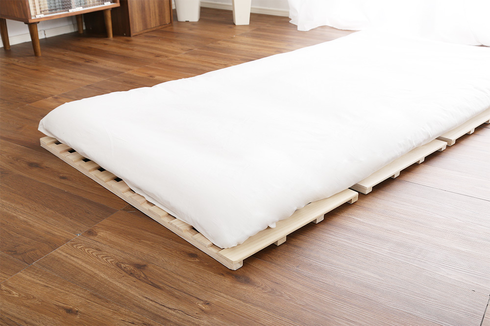 四つ折りタイプ 桐すのこベッド Sommeil ソメイユ (セミダブル) 商品追加画像5