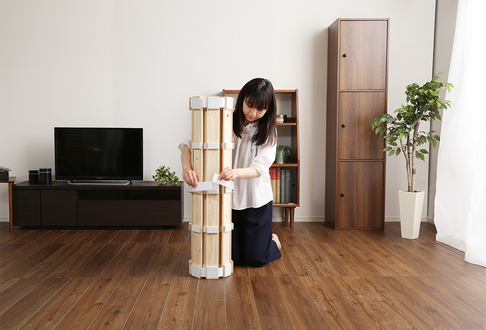 ロールタイプ 檜すのこベッド 涼風 (シングル) 商品追加画像16