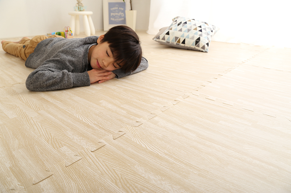 サイドパーツ付き 木目調ジョイントマット Fein ファイン (24枚セット) 商品追加画像5