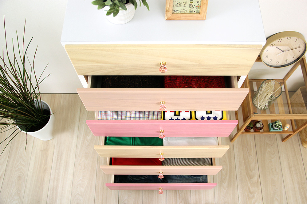 リビング用ハイチェスト petora ペトラ (6段 幅60cm) 商品追加画像7