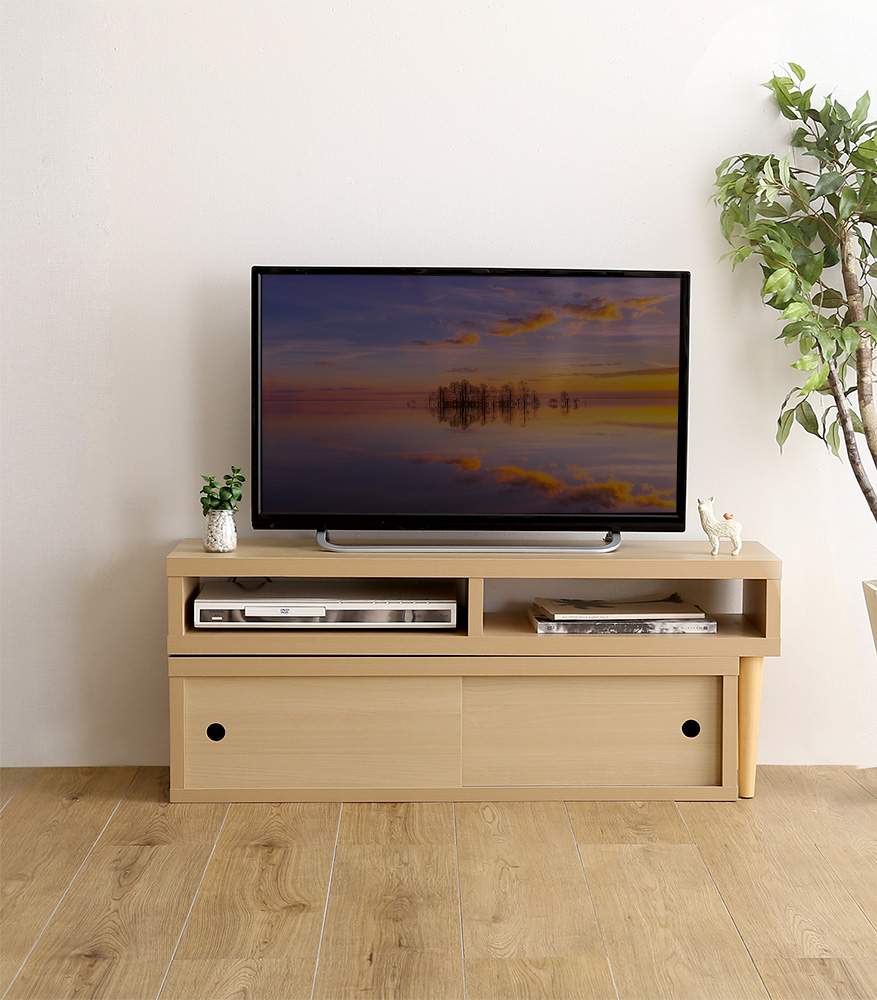 伸縮式テレビ台 引き戸タイプ freeo 商品追加画像9