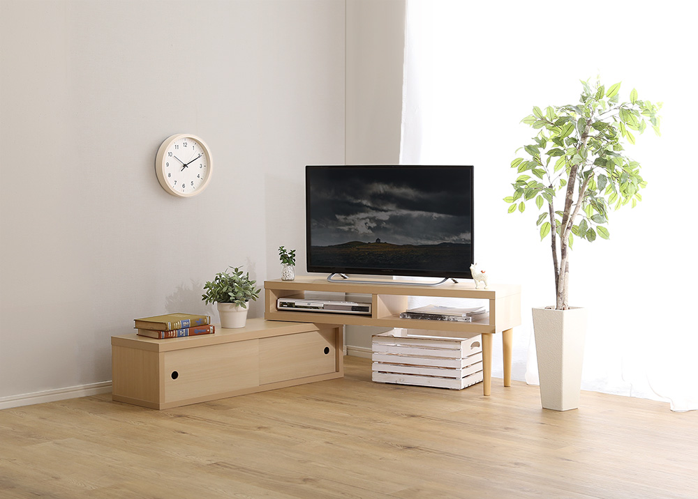 伸縮式テレビ台 引き戸タイプ freeo 商品追加画像31