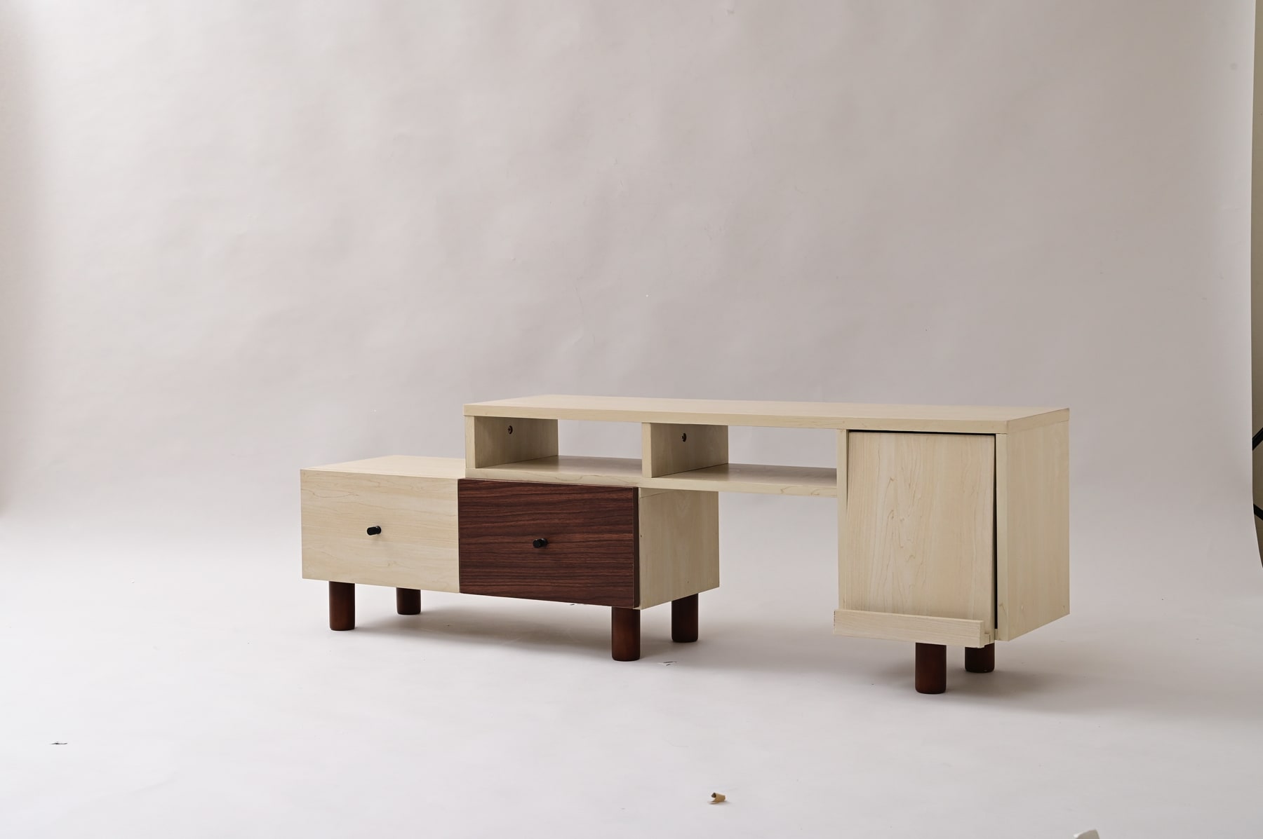 Two-tone BOX series 伸縮テレビ台 FMB-0005 商品追加画像2