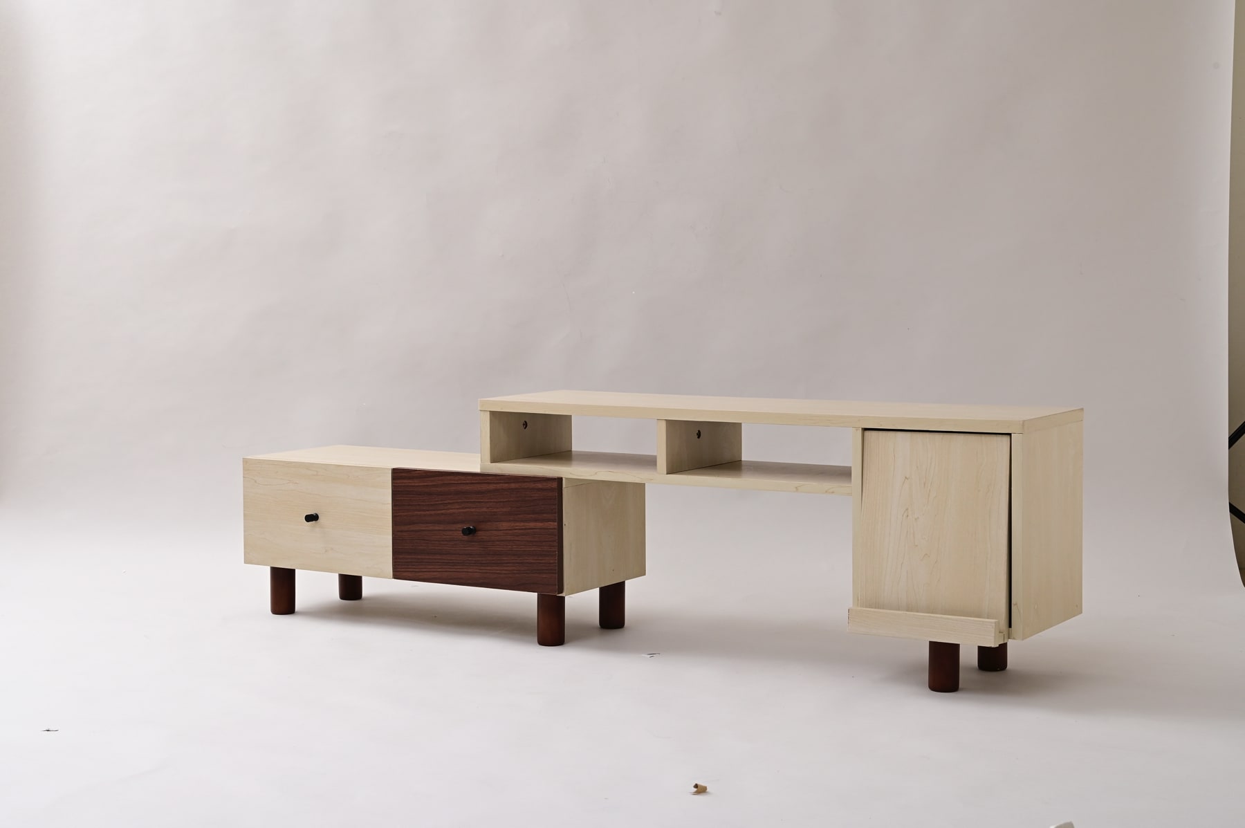 Two-tone BOX series 伸縮テレビ台 FMB-0005 商品追加画像3