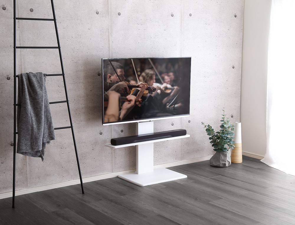 壁寄せテレビスタンド ロー固定タイプ サウンドバー専用棚100cm幅セット Fenes フェネス 商品追加画像6